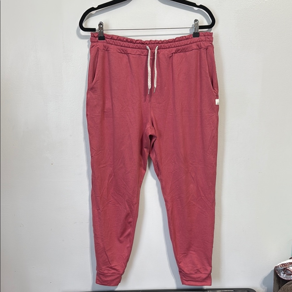Vuori Women’s Performance Jogger Pink Coral Size Medium